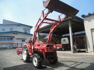三菱 トラクター MT18D フロントローダー グレイタスローダー 除雪 パルシードF1 パワステ 4wd 除雪 PAC 250kg