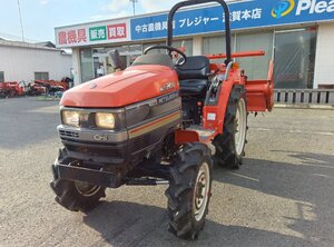 (滋賀)三菱 トラクター MT201 使用時間900hr 1400mmロータリー 20馬力 滋賀県より配送可能(28-2509-32)