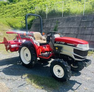 ヤンマー★トラクター★EF118★18馬力★440時間★自動水平★逆転★バックアップ★パワステ★4WD★YANMAR