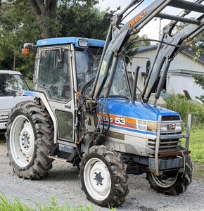 イセキ トラクター GEAS 53 キャビン フロントローダー付き 53馬力 4WD