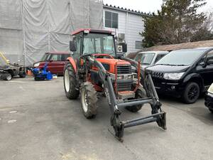 【難あり】八戸発 KUBOTA クボタ トラクター KL46H ディーゼル セルスタート 4WD キャビン付き パワステ 売切!!