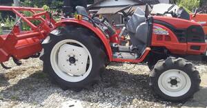 三菱トラクターGS25 25馬力 4WD 775時間 パワステ ロータリー付 四駆 中古品