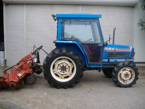 イセキ　トラクター TA455 45馬力　3924時間　ニプロロータリーSXM2000付　４気筒ディーゼル　一発始動　倉庫保管品（個人出品）