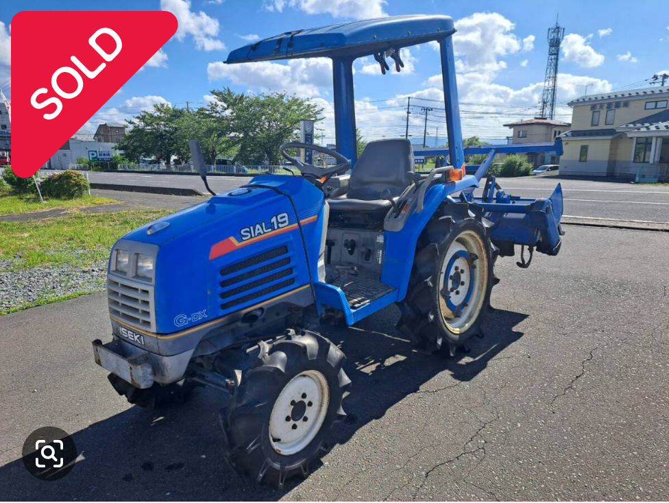 ★岩手発　イセキ　トラクター　TF19-GKWXR　1639時間　始動OK　売り切り★