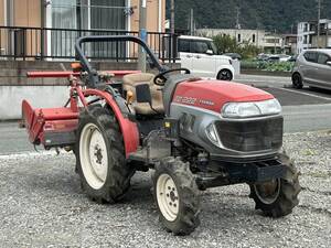 山形発!! YANMAR ヤンマー トラクター EG222 ディーゼル 937時間 安全フレーム 自動水平 エンジン始動OK 引取限定 売切!!