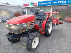 （滋賀）ヤンマー トラクター F-220 使用時間：867hr 滋賀県より配送可能（28-2604-27）