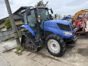 イセキトラクターパワクロ　TJV783C-ZWX2CM. 使用時間不明、不動車　78馬力